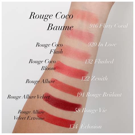 chanel 67 coco flash|Chanel coco baume color chart.